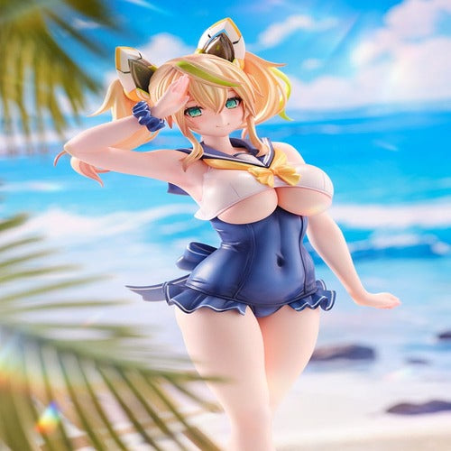 Phantasy Star Online 2 statuette PVC 1/7 Es Cool Breeze Gene - Summer Vacation 26 cm