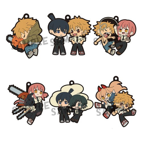 Chainsaw Man assortiment charms caoutchouc Rubber Mascot Buddycolle 6 cm (6)