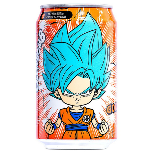 Dragon Ball - Ocean Bomb - Boisson Goku Bleu Orange