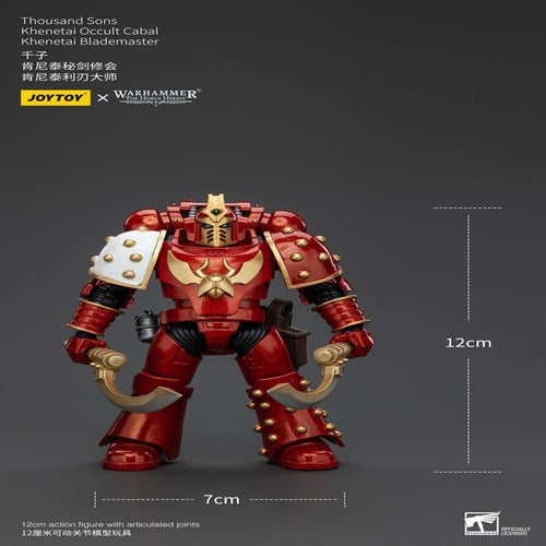 Warhammer The Horus Heresy figurine 1/18 Thousand Sons Khenetai Occult Cabal Khenetai Blademaster 12 cm
