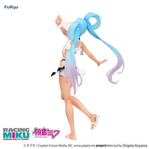 Hatsune Miku GT Project statuette PVC Trio-Try-iT Racing Miku 2024 Summer Holiday Ver. 23 cm