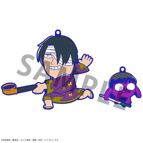 Gintama x Okawabukubu assortiment charms caoutchouc Rubber Mascot Buddycolle Gintama Oshanti 7 cm (8)