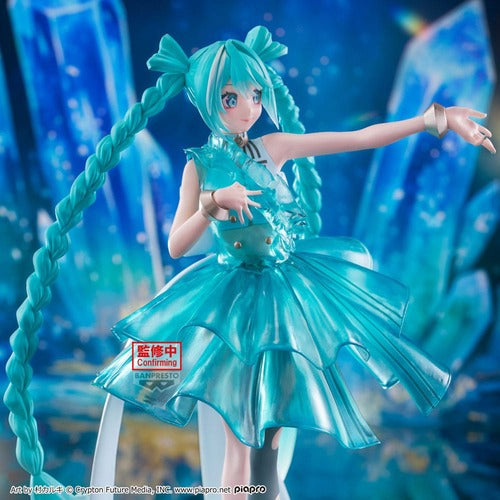 Hatsune Miku statuette PVC Clearluxe  Emerald Gem 28 cm