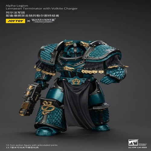 Warhammer The Horus Heresy figurine Alpha Legion Lernaean Terminator with Volkite Charger 20 cm