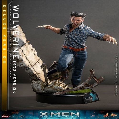 X-Men Days of Future Past figurine Movie Masterpiece 1/6 Wolverine (1973 Version) Deluxe Version 30 cm
