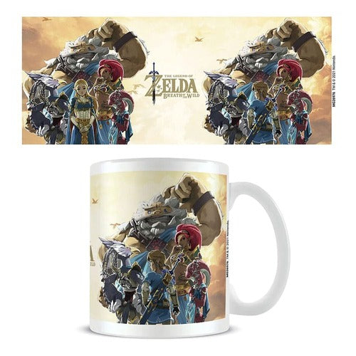 The Legend of Zelda Breath of the Wild mug Champions Sunset