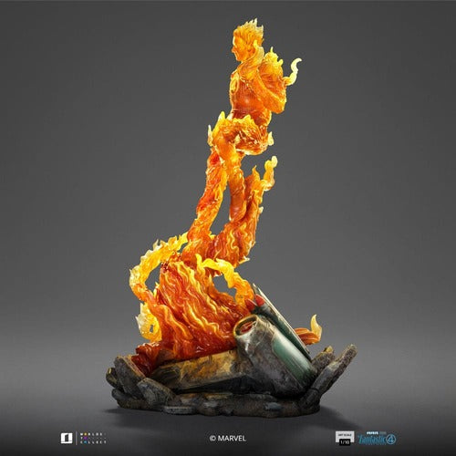 Fantastic Four statuette 1/10 Art Scale Human Torch 30 cm