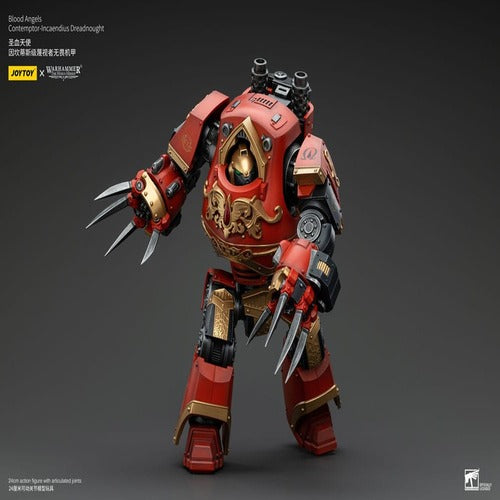 Warhammer The Horus Heresy figurine 1/18 Blood Angels Contemptor-Incaendius Dreadnought 24 cm