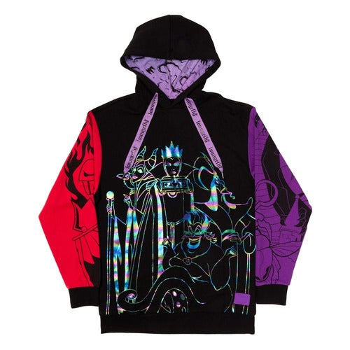 Disney by Loungefly sweater à capuche Unisexe Villains Color Block (XXXL)