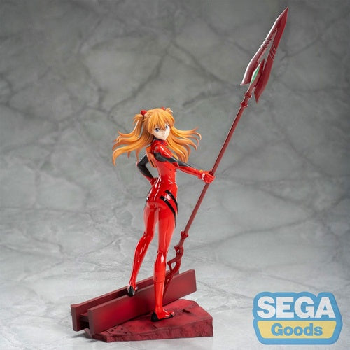 Evangelion: 3.0+1.0 Thrice Upon a Time statuette Luminasta PVC Asuka Shikinami Langley x Spear of Longinus 20 cm