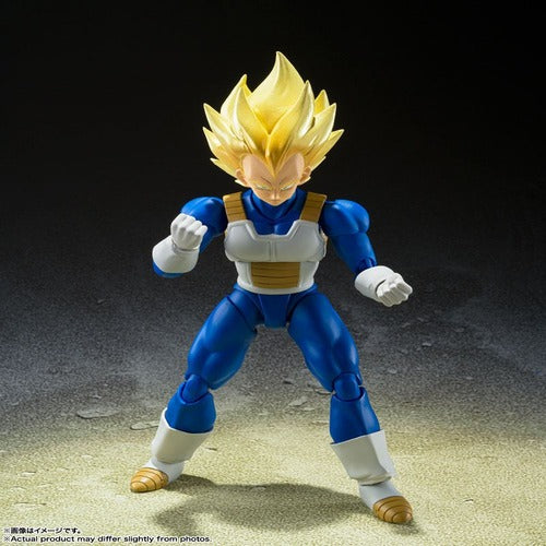 Dragon Ball Z S.H. Figuarts Actionfigur Super Saiyan Vegeta (Awakened Super Saiyan Blood) 14 cm