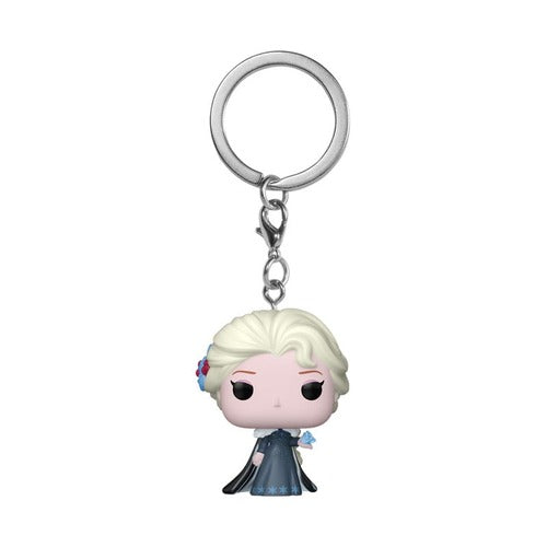 Disney Princess présentoir porte-clés Pocket POP! Holiday Elsa 4 cm (12)