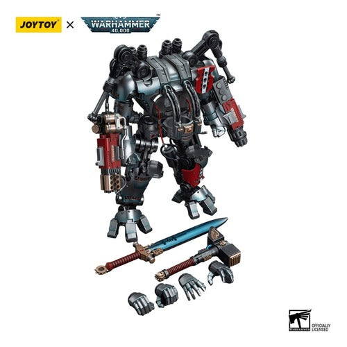 Warhammer 40k figurine 1/18 Grey Knights Nemesis Dreadknight (Including Grey Knights Terminator Caddon Vibova) 12 cm