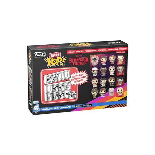 Stranger Things Bitty POP! Vinyl Figuren 4er-Pack Hopper 2,5 cm
