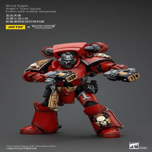 Warhammer The Horus Heresy figurine 1/18 Blood Angels Angel's Tears SquadErelim with Volkite Serpentas 12 cm