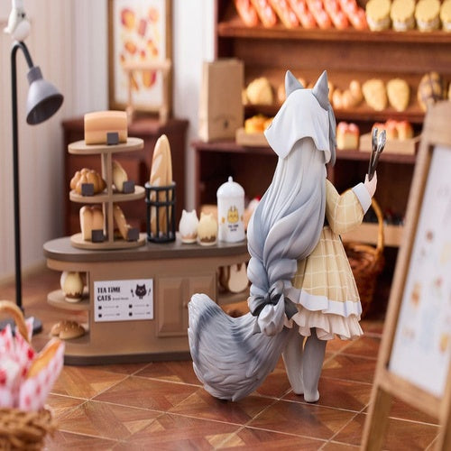 Decorated Life Collection statuette PVC Tea Time Cats - Cat Town Bakery Staff & Customer Set 12 cm