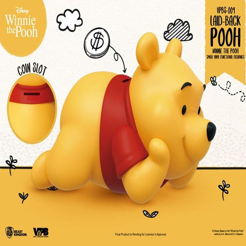 Winnie The Pooh Small Vinyl Piggy Bank tirelire Décontracté Winnie 26 cm