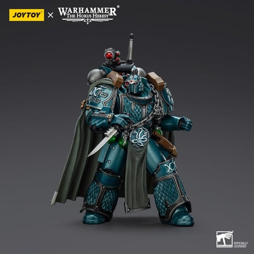Warhammer The Horus Heresy figurine Alpha Legion Exodus The One who is Many With Sniper Rifle And Power Dagger 20 cm