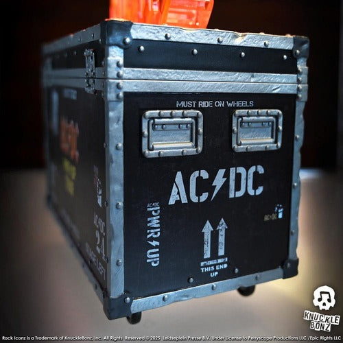 AC/DC statuette Rock Ikonz On Tour PWR UP Tour Road Case