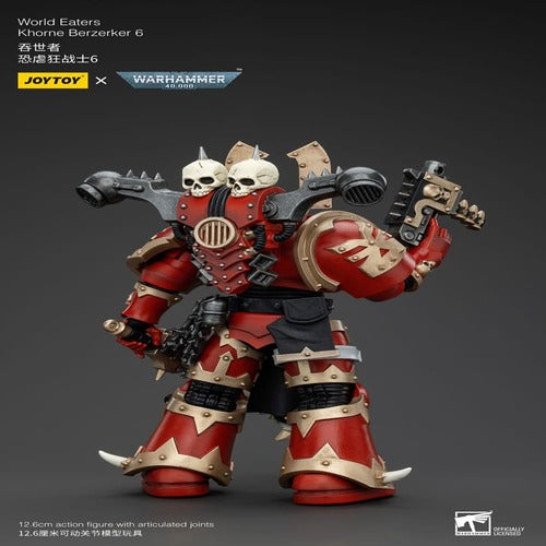 Warhammer 40k figurine 1/18 World Eaters Khorne Berzerker 6 13 cm