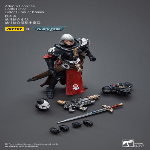 Warhammer 40k figurine 1/18 Adepta Sororitas Battle Sister Sister Kassia 10 cm