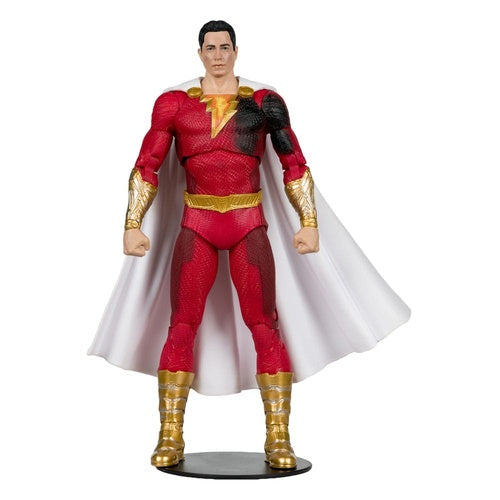 DC Multiverse Actionfiguren 2er-Pack Shazam (Battle Damage) & Freddie Freeman (Gold Label) 18 cm