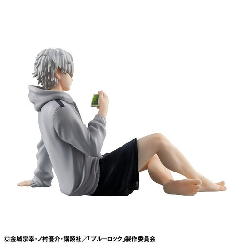Blue Lock G.E.M. Series statuette PVC Seishiro Nagi Repaint Ver. Palm Size 9 cm