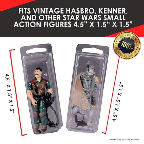 Clamshell PET Gehäuse 50er-Pack für Actionfiguren