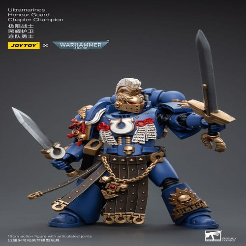 Warhammer 40k figurine 1/18 Ultramarines Honour Guard Chapter Champion 12 cm