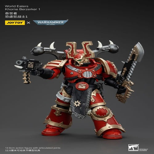 Warhammer 40k figurine 1/18 World Eaters Khorne Berzerker 1 13 cm