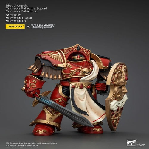 Warhammer The Horus Heresy figurine 1/18 Blood Angels Crimson Paladins Squad Crimson Paladin 2 14 cm