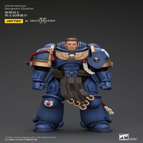 Warhammer 40k figurine 1/18 Uitramarines Sergeant Gadriel 13 cm