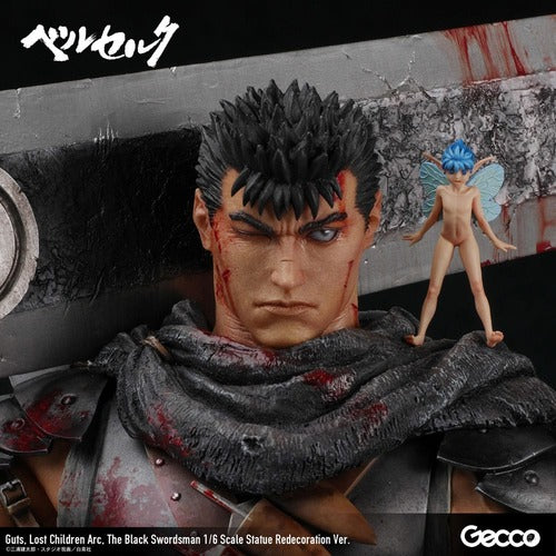 Berserk statuette 1/6 Guts Lost Children Arc The Black Swordsman Redecoration Ver. 38 cm