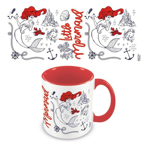 Disney mug Little Mermaid Red