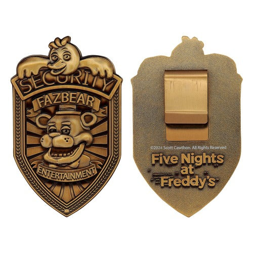 Five Nights at Freddy´s réplique Security Badge