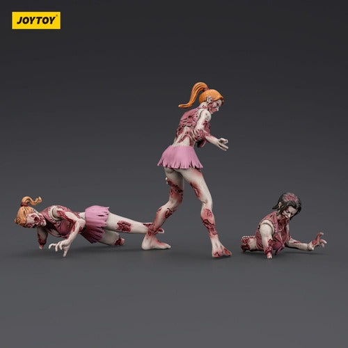 Zombie pack 3 figurines Dark Source Cheer Leaders 8 cm