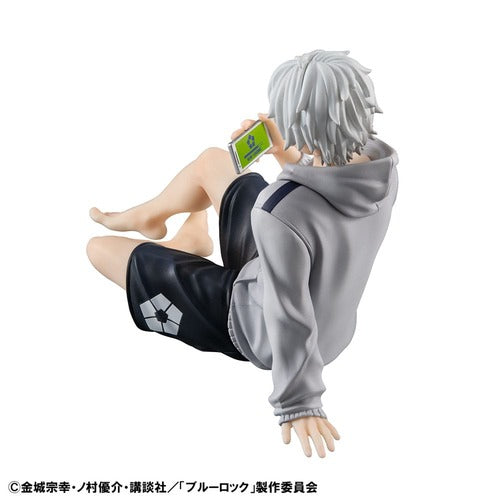 Blue Lock G.E.M. Series statuette PVC Seishiro Nagi Repaint Ver. Palm Size 9 cm