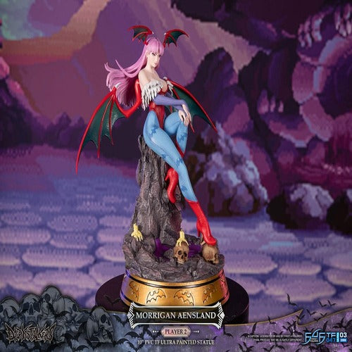 Darkstalkers statuette PVC Morrigan Aensland Player 2 Variant 25 cm
