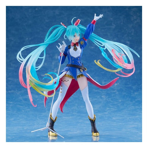 Gundam X Miku statuette PVC Banpresto Evolve Hatsune Miku Figure 21 cm