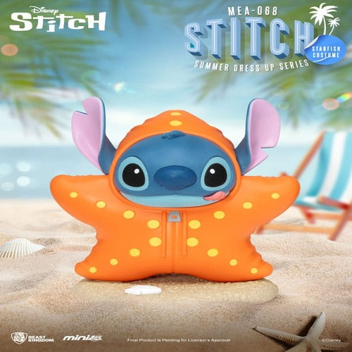 Lilo & Stitch Mini Egg Attack Figuren Stitch summer dress up Series 8 cm Sortiment (6)