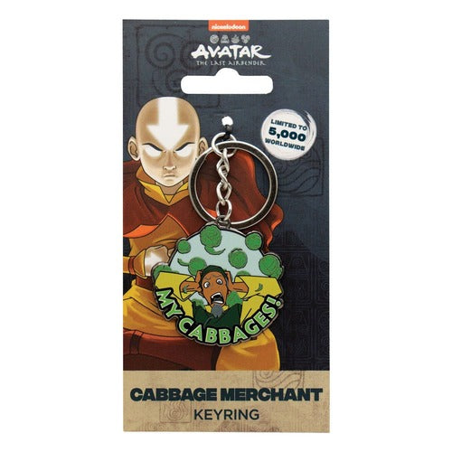Avatar Der Herr der Elemente Schlüsselanhänger Cabbage Merchant Limited Edition