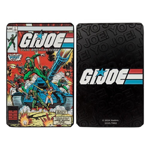 G.I. Joe Metallbarren A Real American Hero #1 Limited Edition
