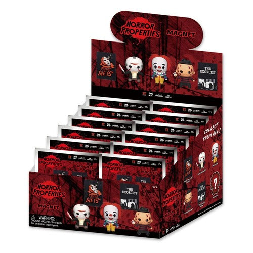 Warner Brothers présentoir aimants 3DHorror Series 1 (12)
