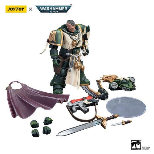 Warhammer 40k figurine 1/18 Dark Angels Master Lazarus 12 cm