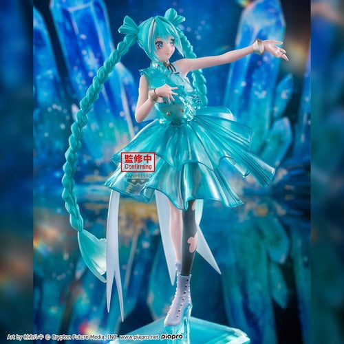 Hatsune Miku statuette PVC Clearluxe  Emerald Gem 28 cm