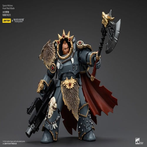 Warhammer The Horus Heresy figurine 1/18 Space Wolves Hvarl Red-Blade 14 cm