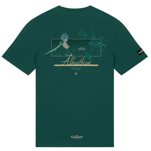 Genshin Impact T-Shirt Alhaitham Green  Größe XL