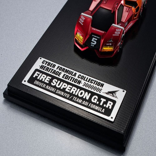 Future GPX Cyber Formula véhicule Fire Superion G.T.R Heritage Edition 14 cm