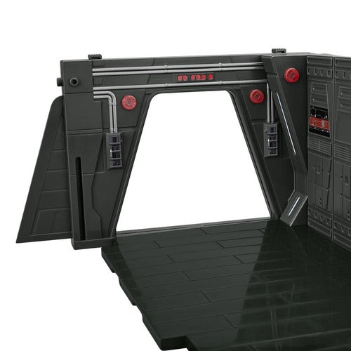 Star Wars: The Mandalorian Vintage Collection Moff Gideon's Imperial Light Cruiser Hallway mit Mandalorian Privateer Actionfigur 10 cm