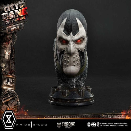 DC Comics Throne Legacy Collection Statue 1/4 Batman Bane on Throne Deluxe Bonus Version 61 cm